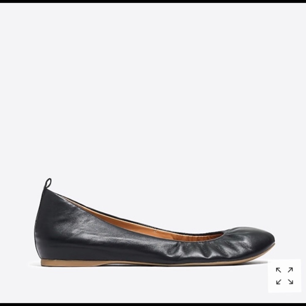 J.Crew Factory Anya Leather Flats | Sz 9